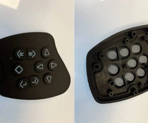 Liquid Silicone Keypad Assemblies