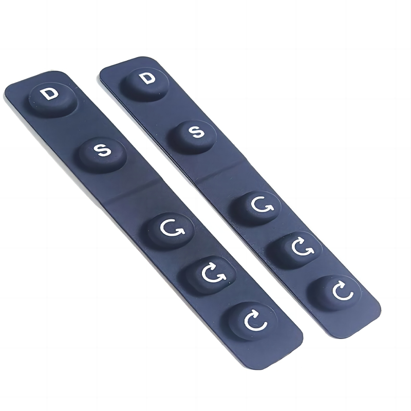 Color-Sprayed-Coating-Rubber-keypad