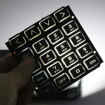 Backlit Silkscreen Laser Etched Rubber Keyboard1