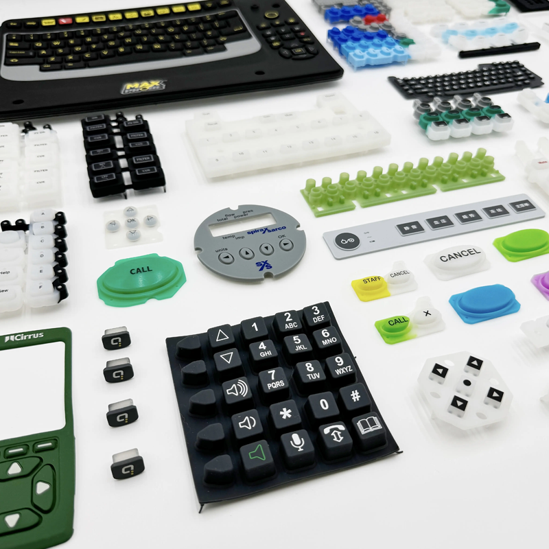 Compression Molding Silicone Rubber Keyboard4