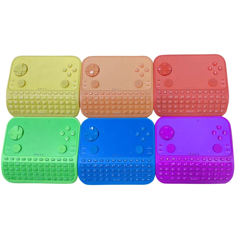 Custom Colorful Silicone Rubber Button Keyboards Factory1