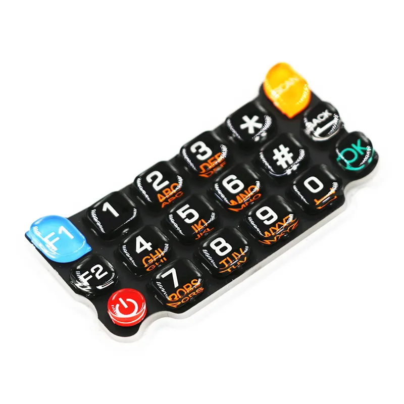 Custom Epoxy Glue Silicone Rubber Keyboard Manufacturing2