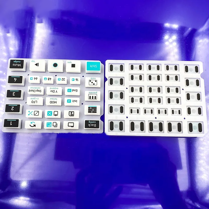Customizable Colored Backlit Silicone Laser Etching Button Keyboard4