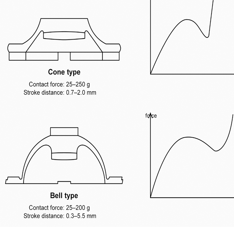 Key Differences Between Membrane and Rubber Dome Switches9