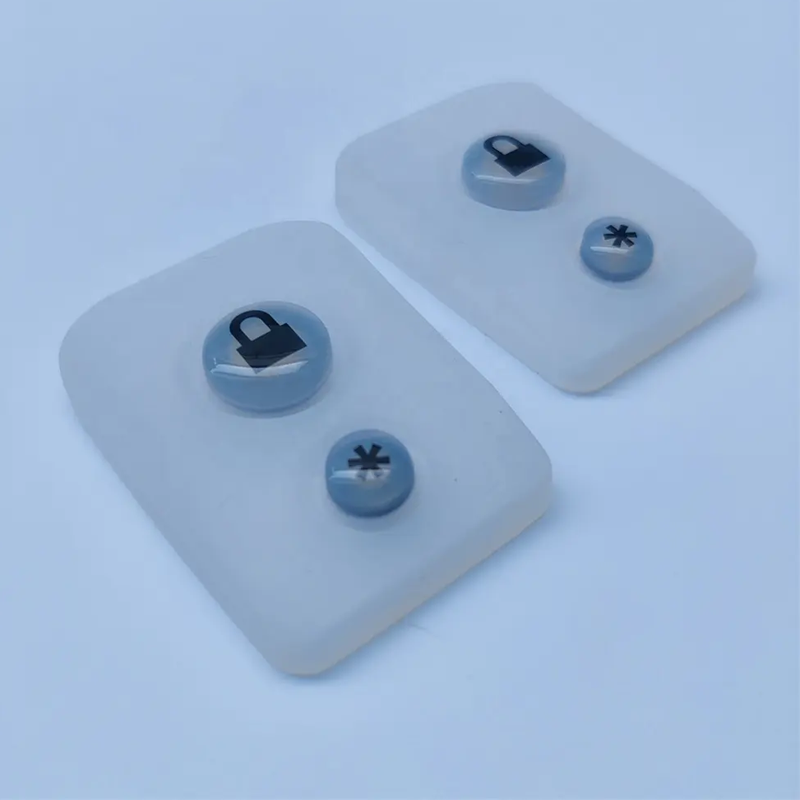 Precision Custom Epoxy Dripping Silicone Rubber Keypad Keyboards Manufacturing1