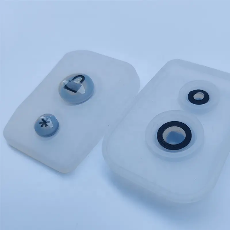 Precision Custom Epoxy Dripping Silicone Rubber Keypad Keyboards Manufacturing4